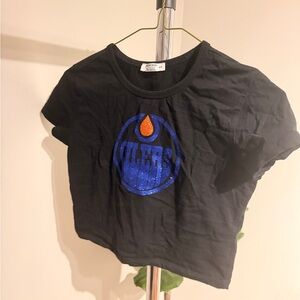 Edmonton Oilers Cropped Top